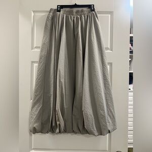 Gray Women's Bubble Skirt